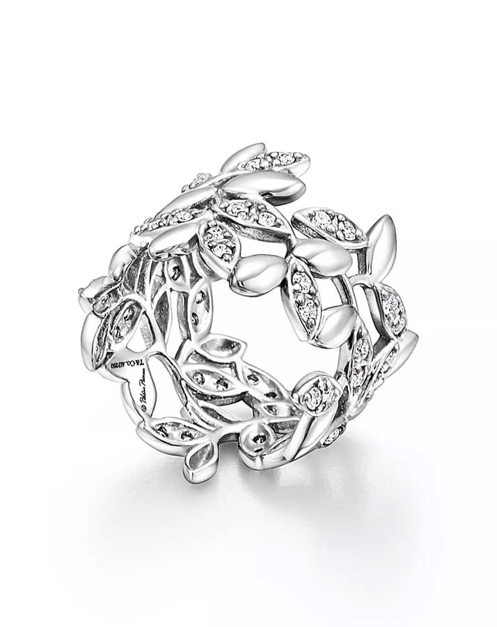 Olive Leaf Band Ring