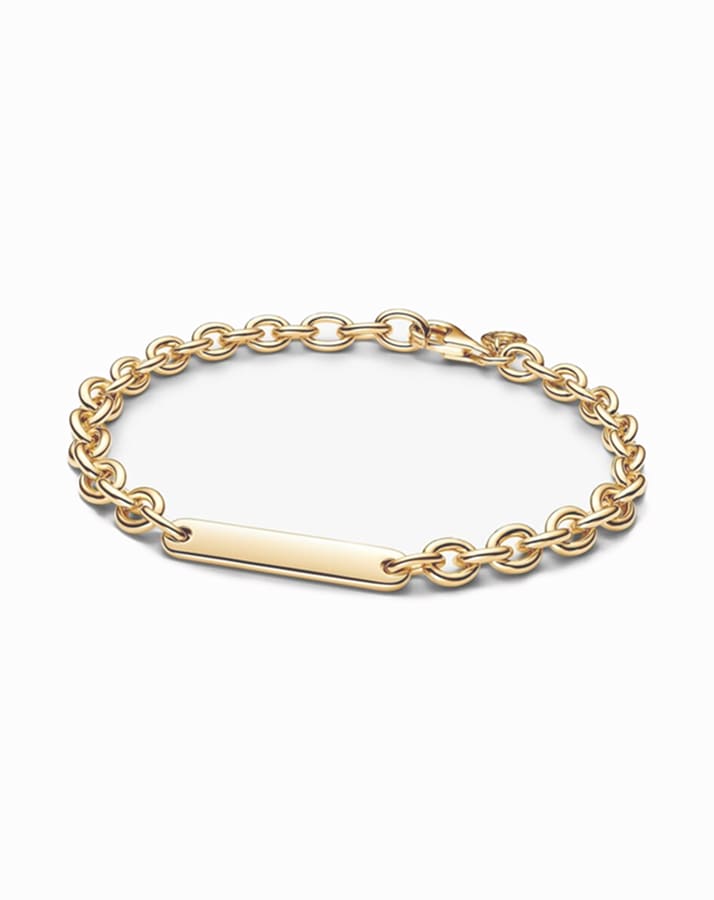 Sparkling Infinity Heart Clasp Snake Chain Bracelet